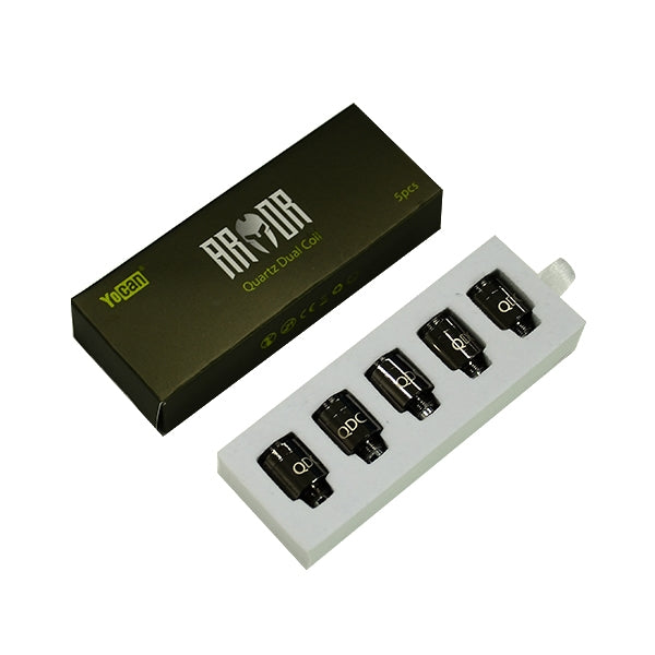 Yocan Armor Quartz Dual Coil 5 pieces