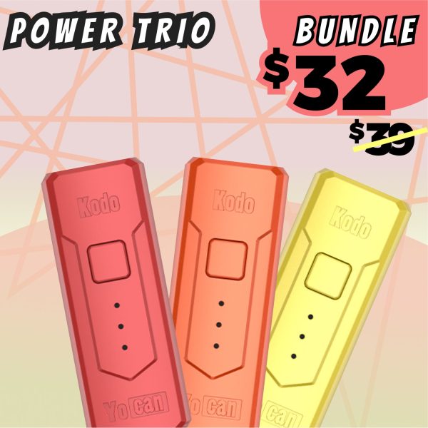Yocan Power Trio Kodo 2025 BUNDLE - ROY