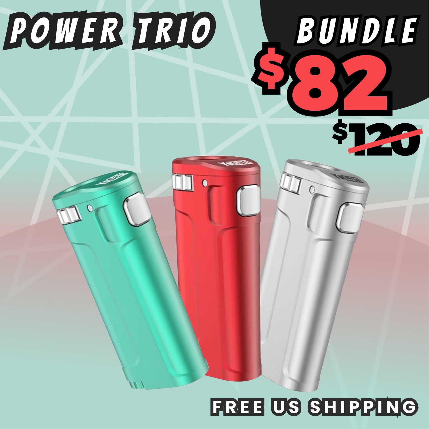 Yocan UNI Twist Trio Bundle - GRS