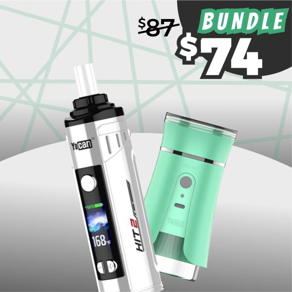 Yocan HIT 2 + iShred BUNDLE - White x Green